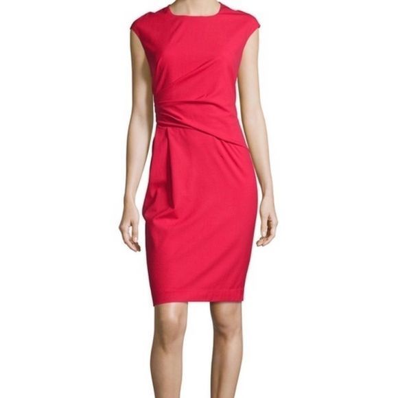 Lafayette 148 New York Dresses & Skirts - - Lafayette‎ 148 Side Ruched Sheath Dress in …